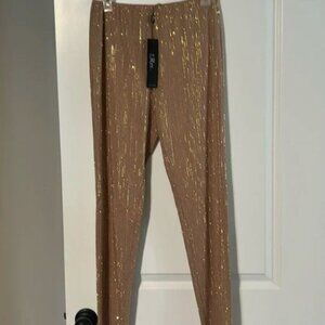 NWT nude bedazzled leggings